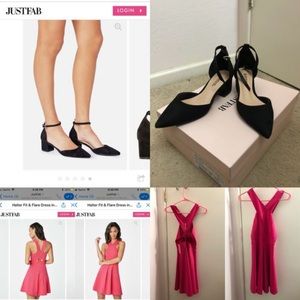 Selling the dress, and shoes. For $40